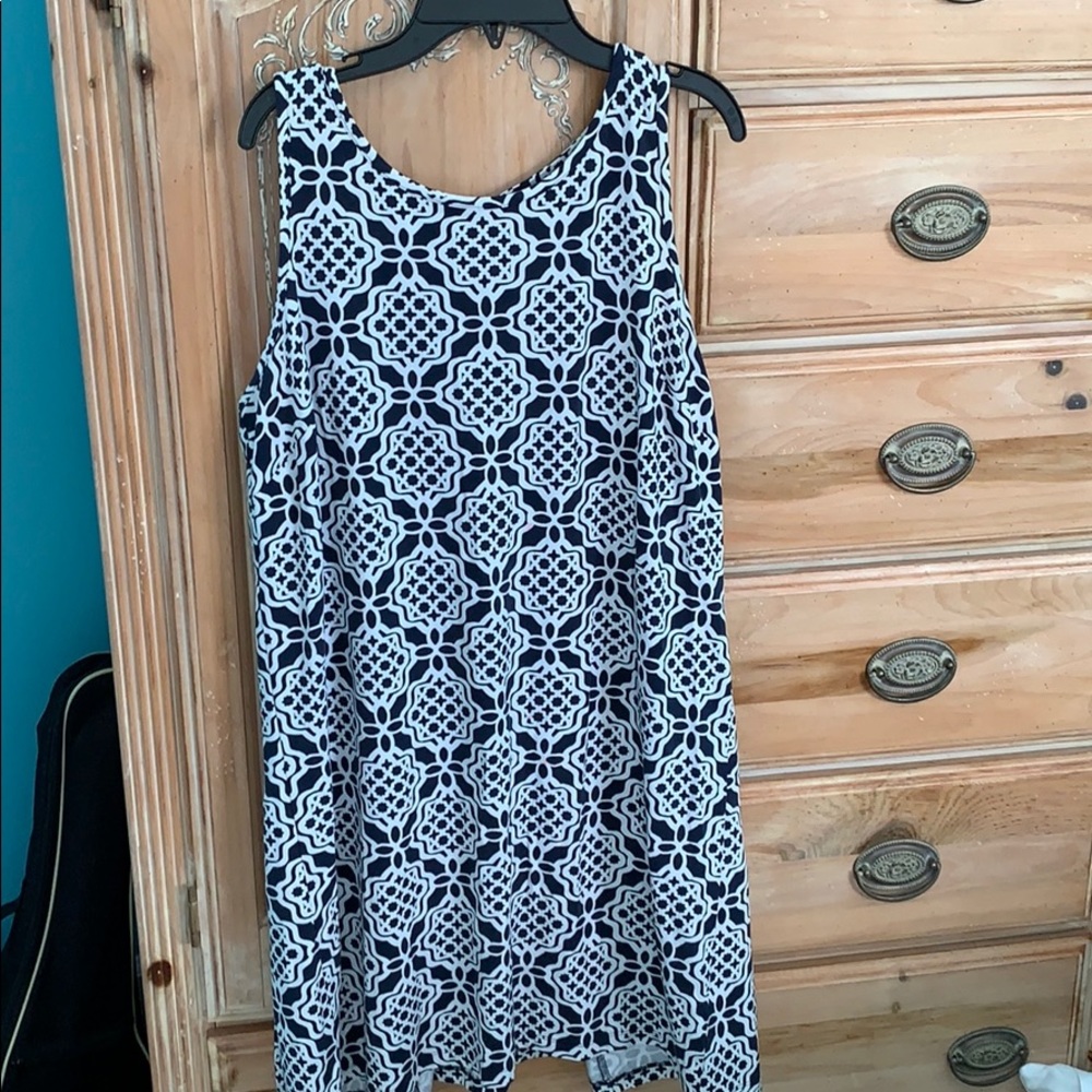 Blue dress